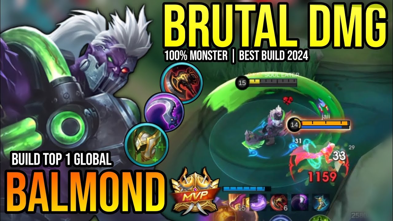 BALMOND BEST BUILD 2024 | BUILD TOP 1 GLOBAL BALMOND GAMEPLAY | MOBILE LEGENDS✓