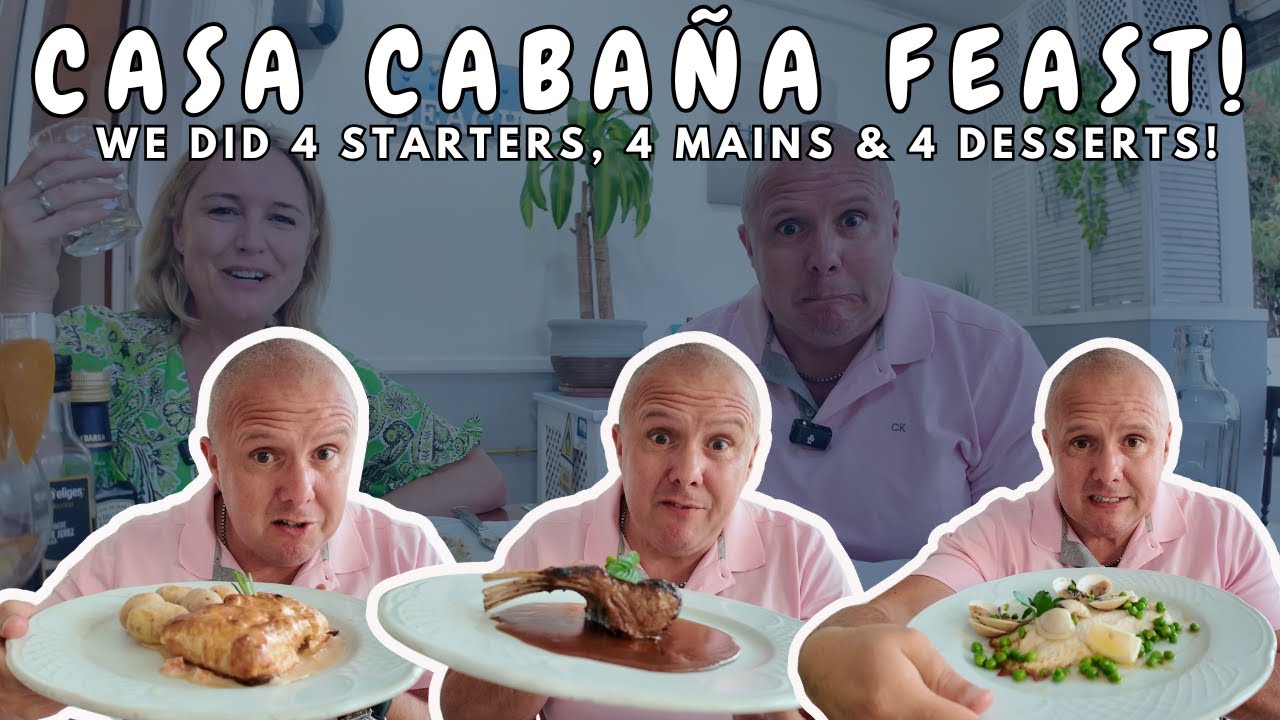 We COULD NOT RESIST! 🍴12 Dishes, 4 Dinners! Mr & Mrs TravelON😲| Cabaña Puerto Del Carmen Lanzarote