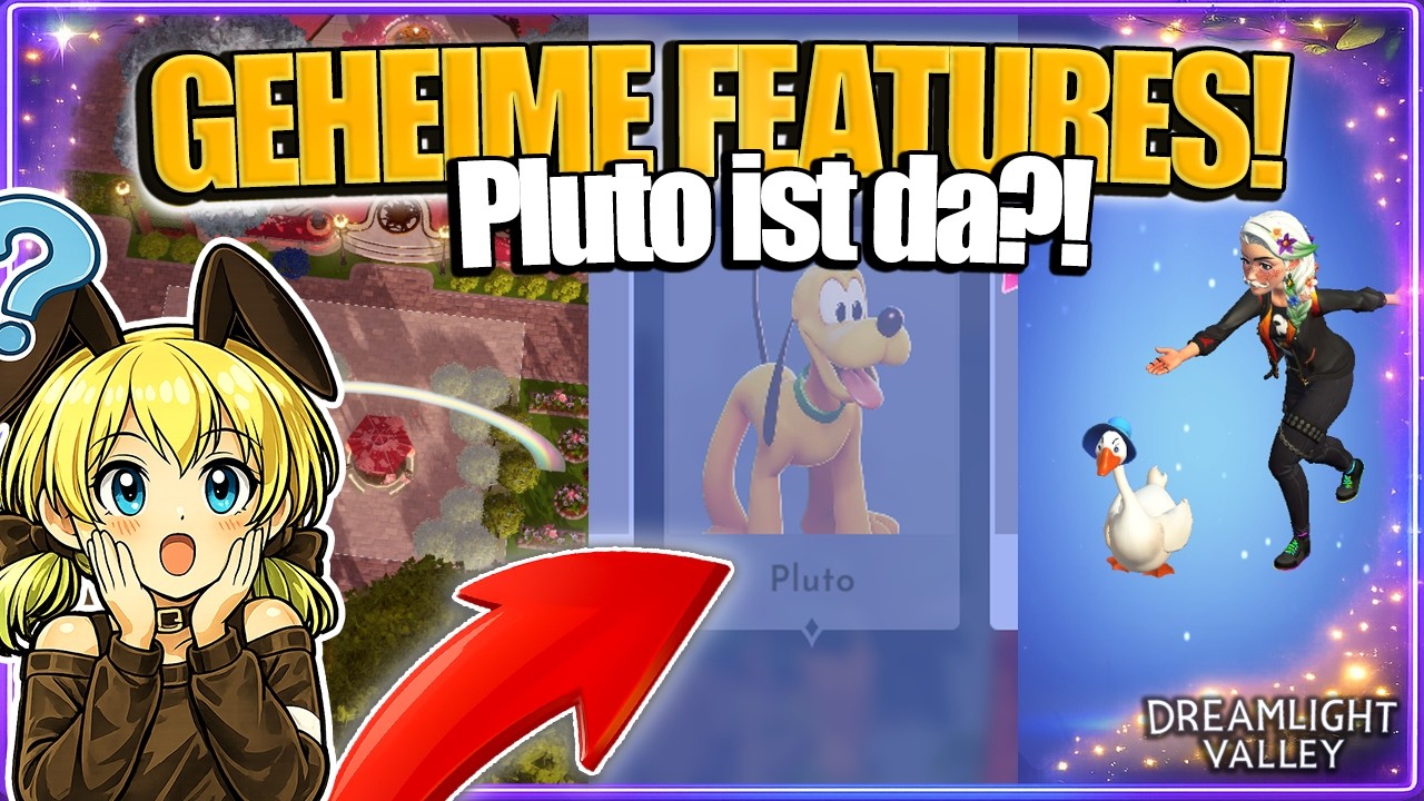 DAS WAR VERSTECKT?! GEHEIME FEATURES! 😲 | Dreamlight Valley