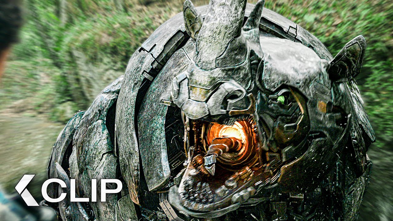 TRANSFORMERS 7: RISE OF THE BEASTS Clip - Maximals threaten the Autobots (2023)