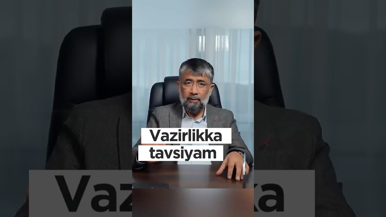 Vazirlikka tavsiyam | Ustoz Mubashshir Ahmad | @Azon_Global