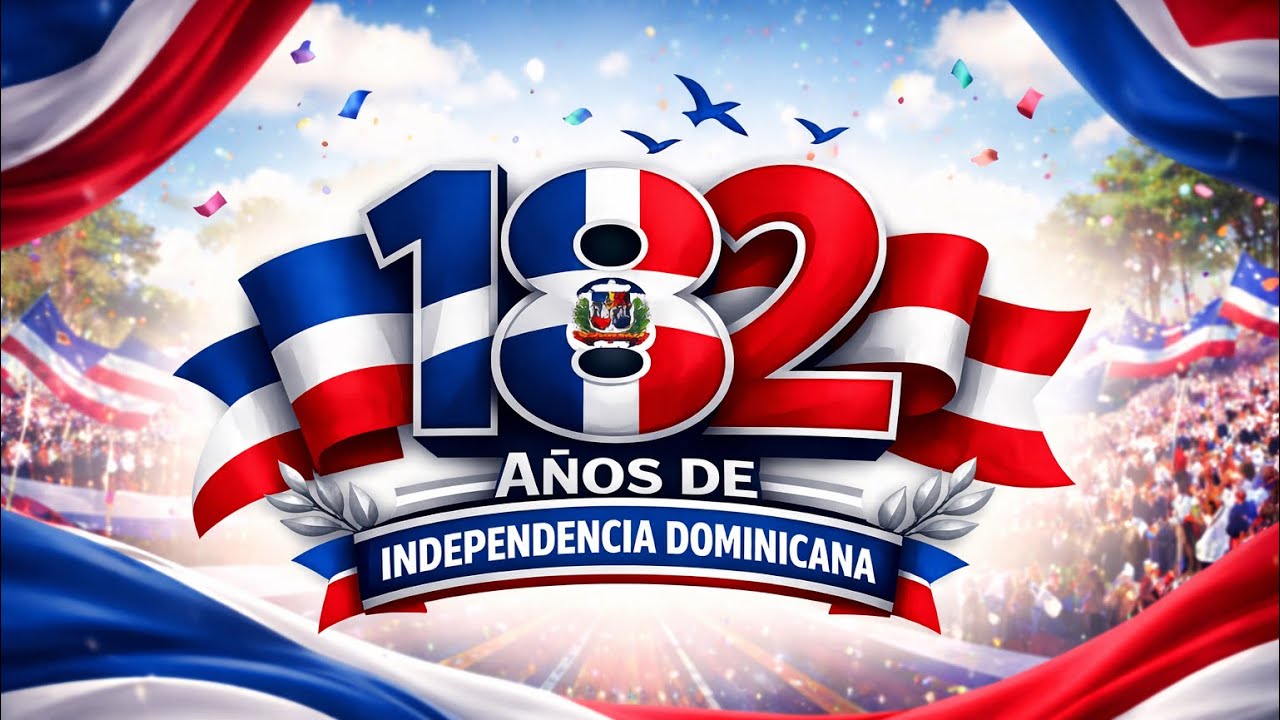 Desfile estudiantil 182 años Independencia República Dominicana | La Vega 
