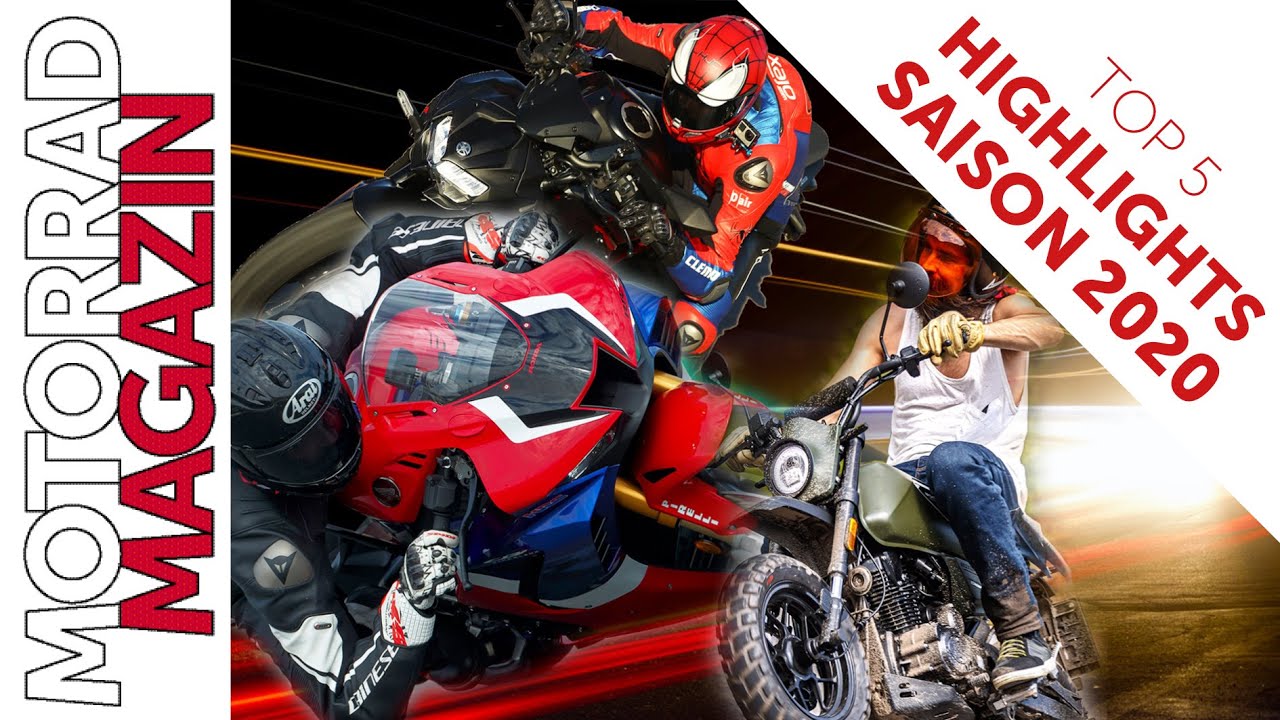 Das Beste des Jahres 2020 - Die Top 5 Motorr&auml;der und Erlebnisse der Saison