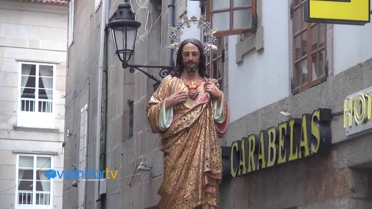 VALMIÑORTV - Procesión del Sagrado Corazón de Jesús