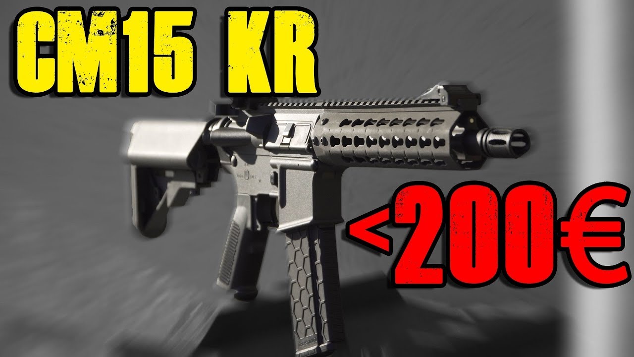 BESTES SOFTAIR EINSTEIGERGEWEHR G&G CM15 KR Airsoft Review