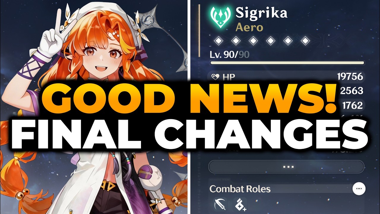 GOOD NEWS! SIGRIKA FINAL CHANGES (PULL OR SKIP?)| Wuthering Waves, Sigrika WUWA, WUWA Sigrika, WUWA