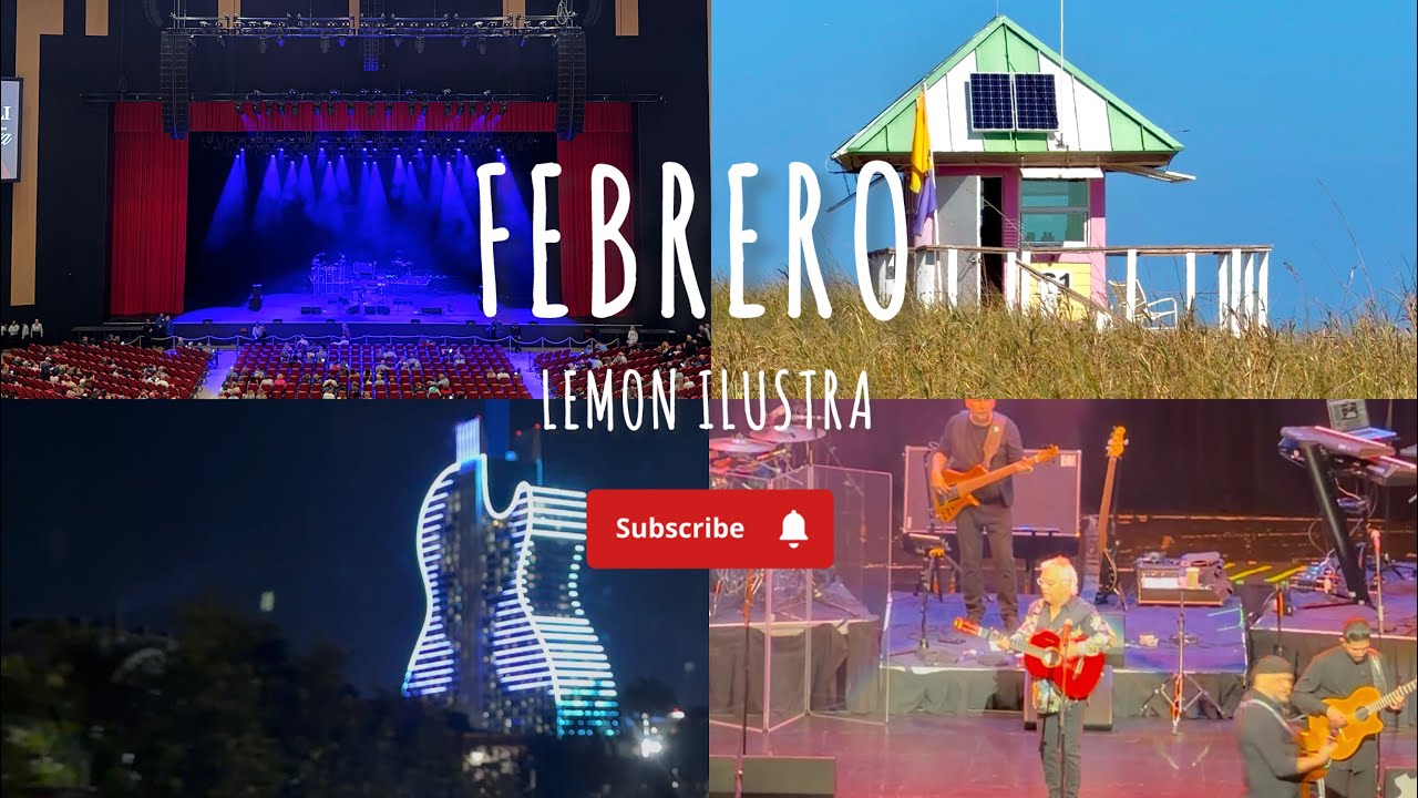 Febrero en florida mis mejores momentos/ Lemon ilustra Vlog / playa, libros,café y arte 