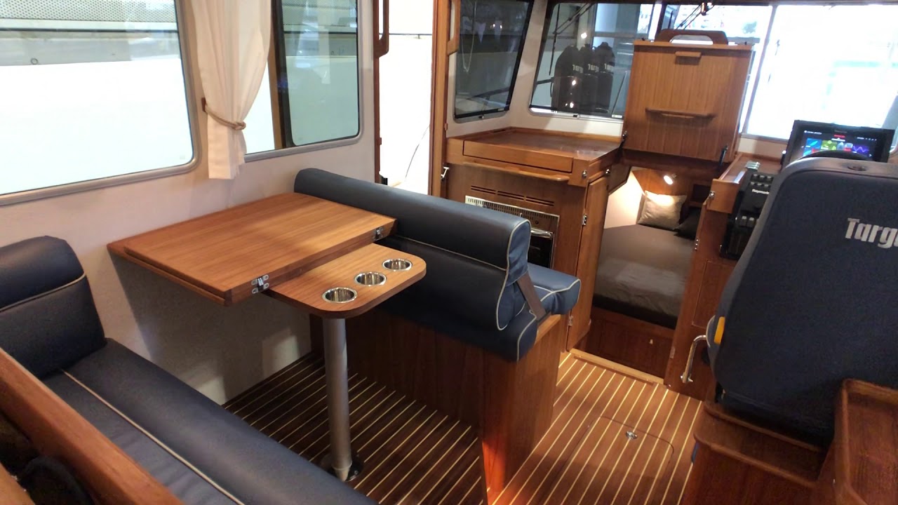 Targa 32 - découverte du nouvel aménagement intérieur