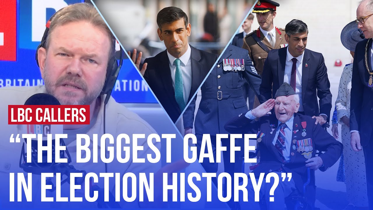 LBC callers react to Rishi Sunak's D-Day retreat