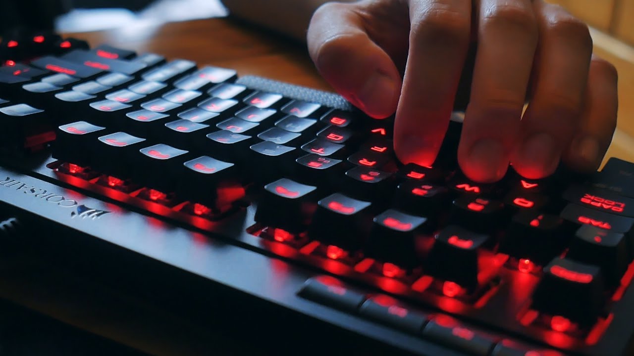 KLAWIATURA MECHANICZNA Prezentacja Corsair K63