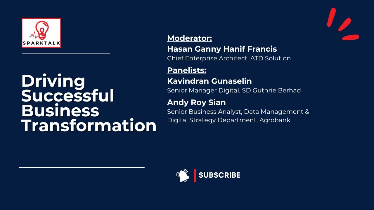 [SparkTalk 2025] Driving Successful Business Transformation