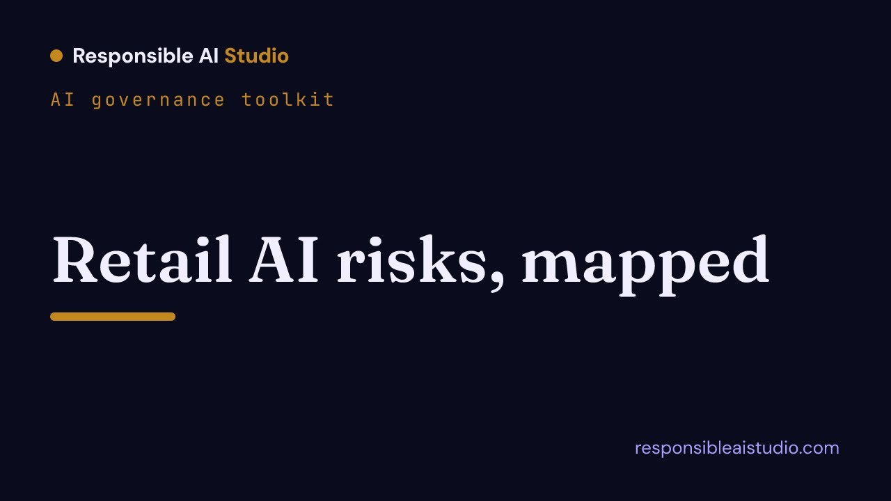 Retail AI Risk Register, Ready &mdash; EU AI Act, GDPR & DSA