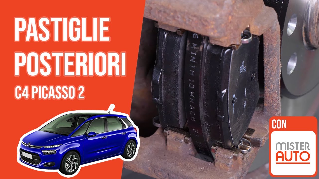 Cambio pastiglie posteriori C4 Picasso 2 🚗