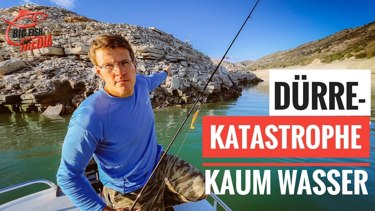 GREWALD & die DÜRRE-KATASTROPHE: fast KEIN WASSER im SEE – Fangen wir trotzdem? Unterwegs am Ebro
