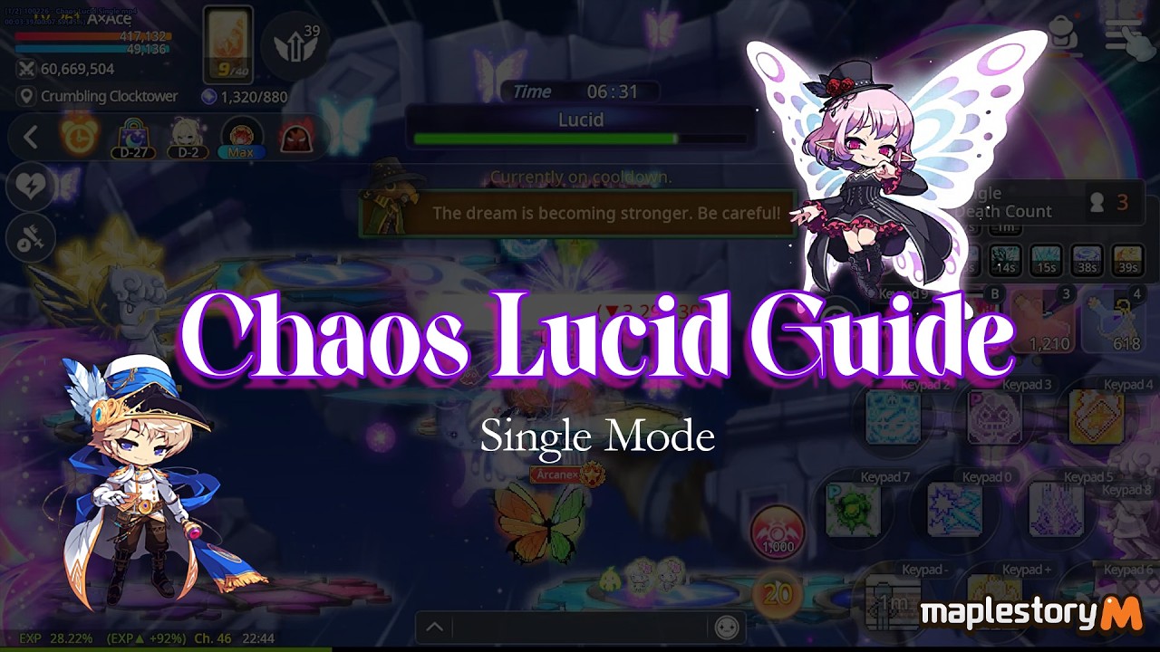 [MapleM A2S] Chaos Lucid Guide (Single Mode)