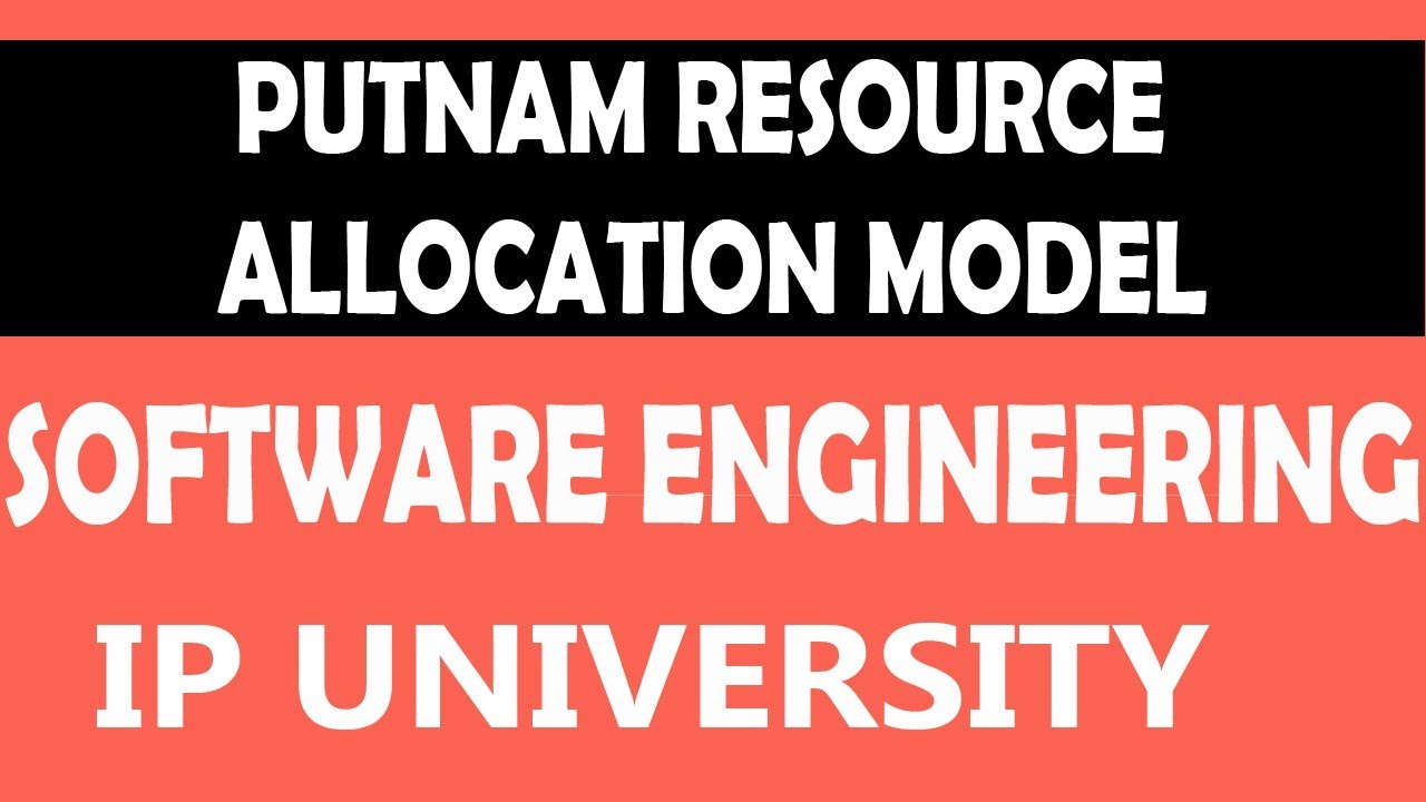Putnam Model | Cost Estimation | #16 Software Engineering for B.tech in hindi | GGSIPU 5th sem