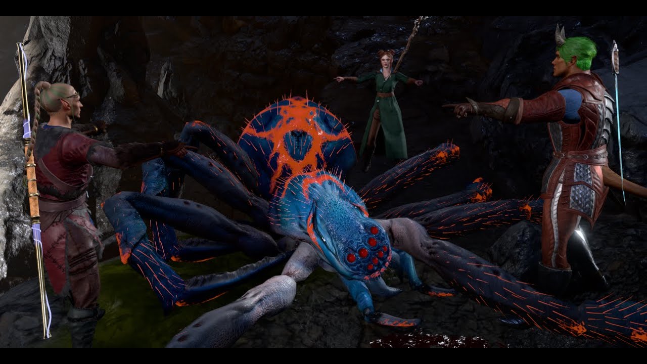 BG3 Campaign Ep 4 - SPIDERS!!!