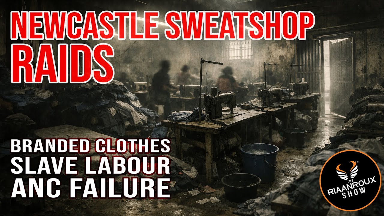 Newcastle Sweatshop Raids - Branded Clothes, Slave Labour, ANC Failure