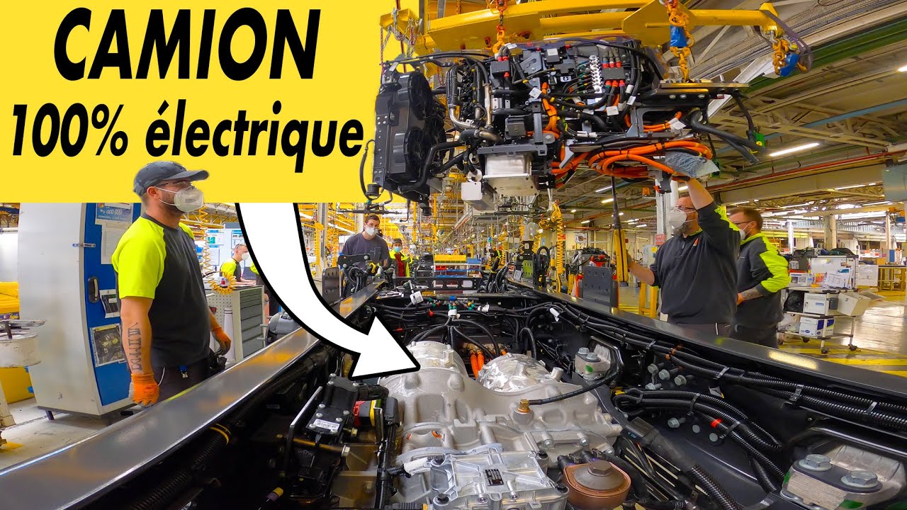 On fabrique un camion électrique en Normandie ! Ce Renault Trucks D WIDE Z.E. est impressionnant
