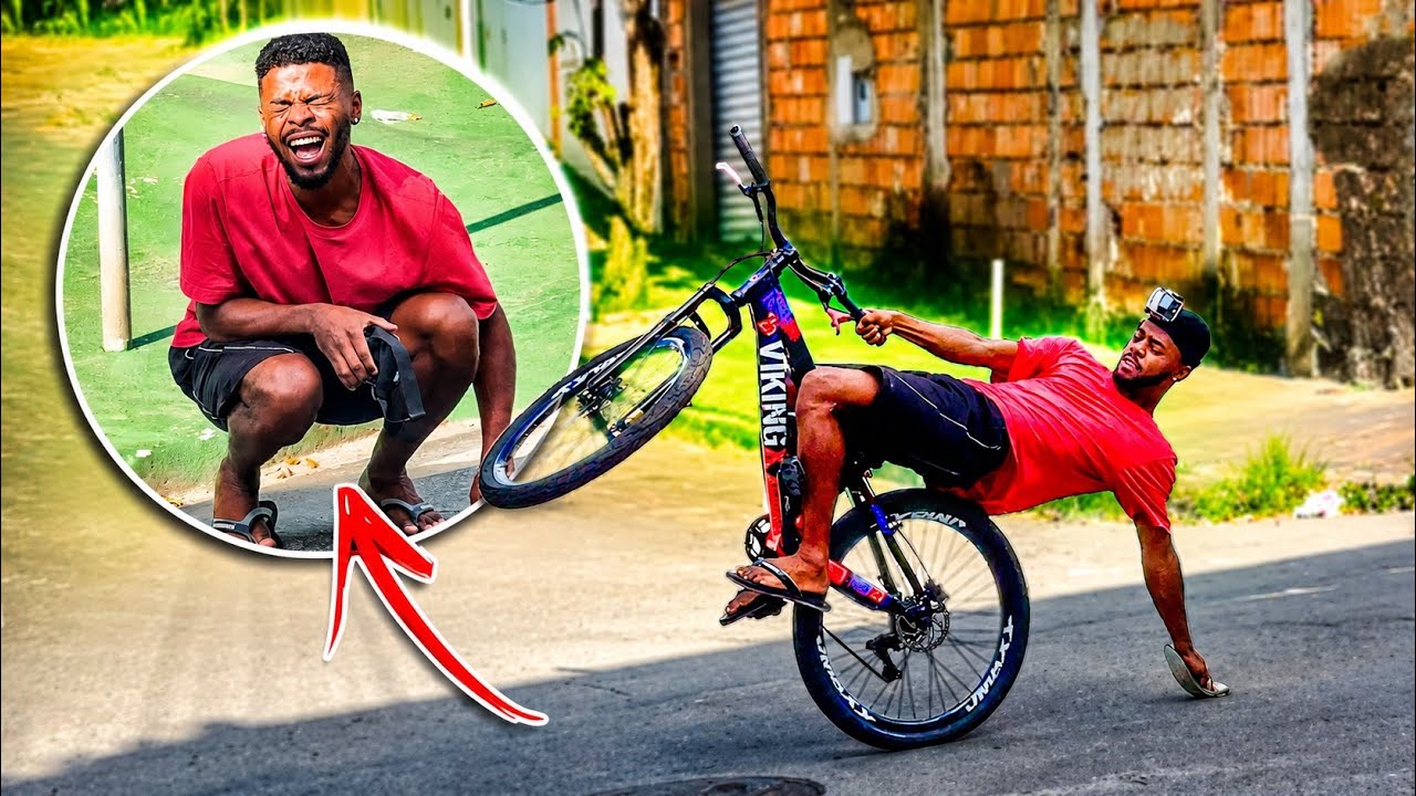 ME DEI MAL NO ENCONTRO DE BIKE COM VIKINGX! 