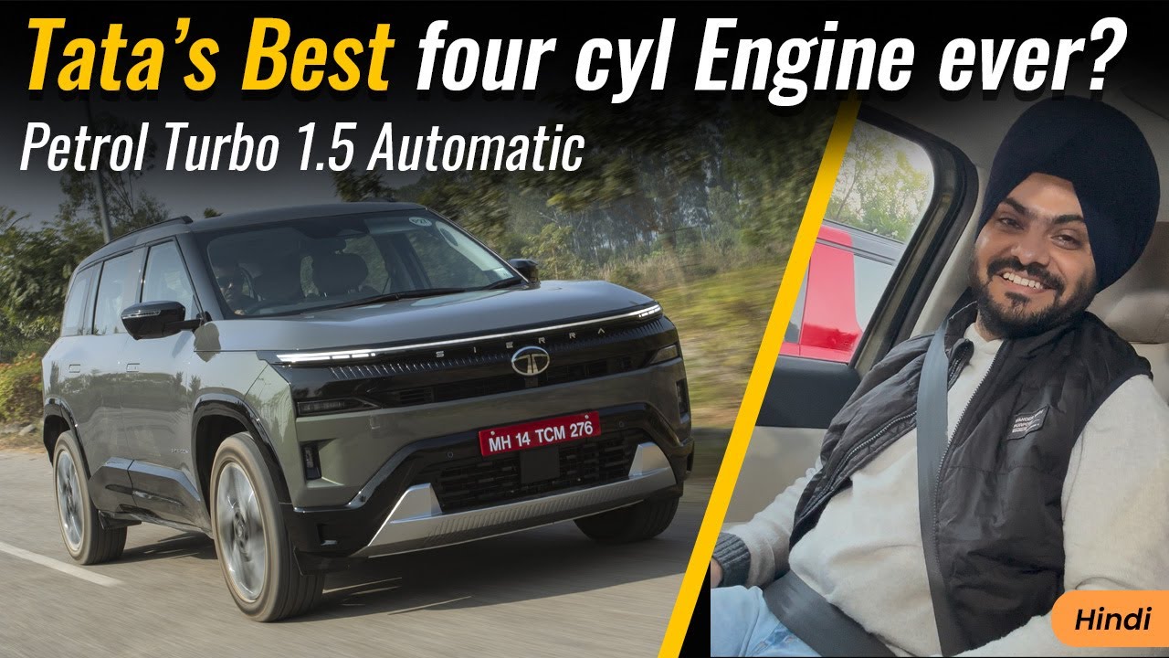 Tata Sierra Turbo AT Review — Is This the Best 4-Cylinder From Tata Yet?