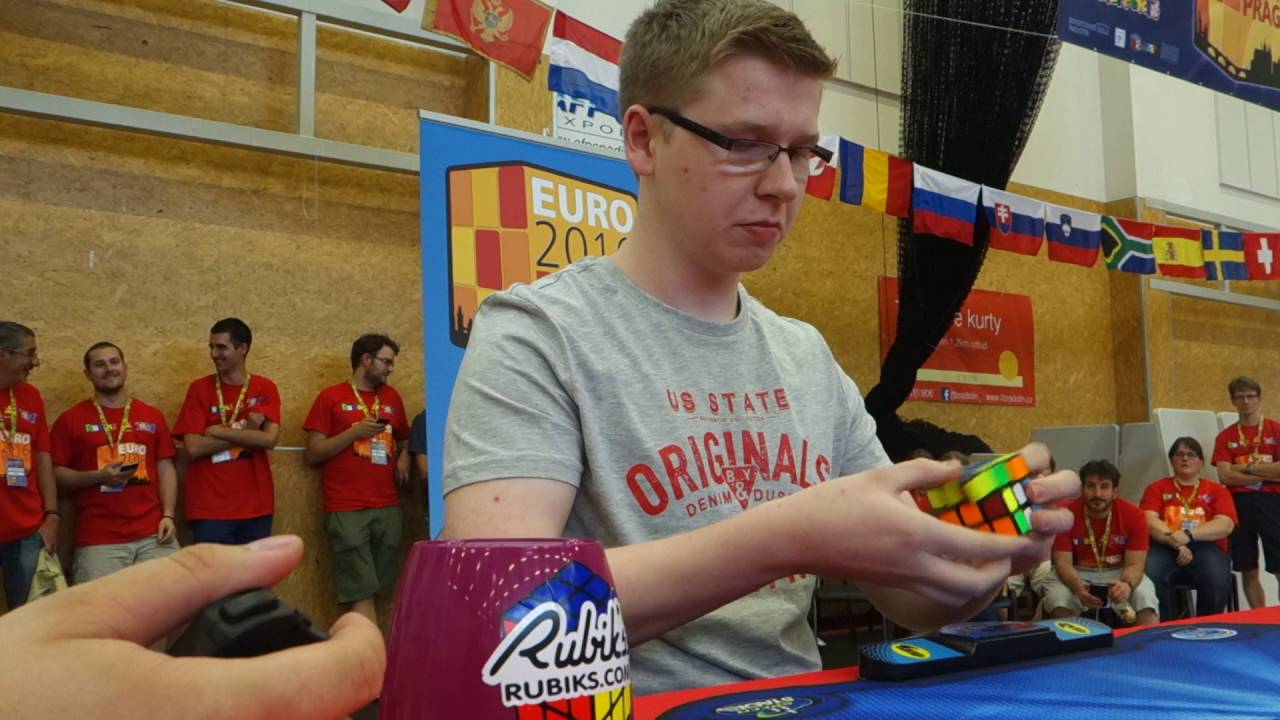 Philipp Weyer - European Rubik's Cube Champion 2016