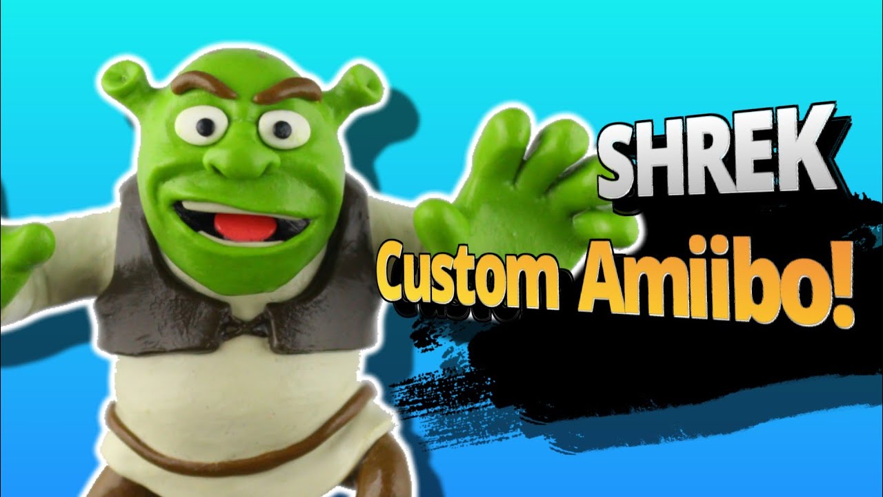 I make SHREK into an Amiibo! | Custom Amiibo Ep. 40