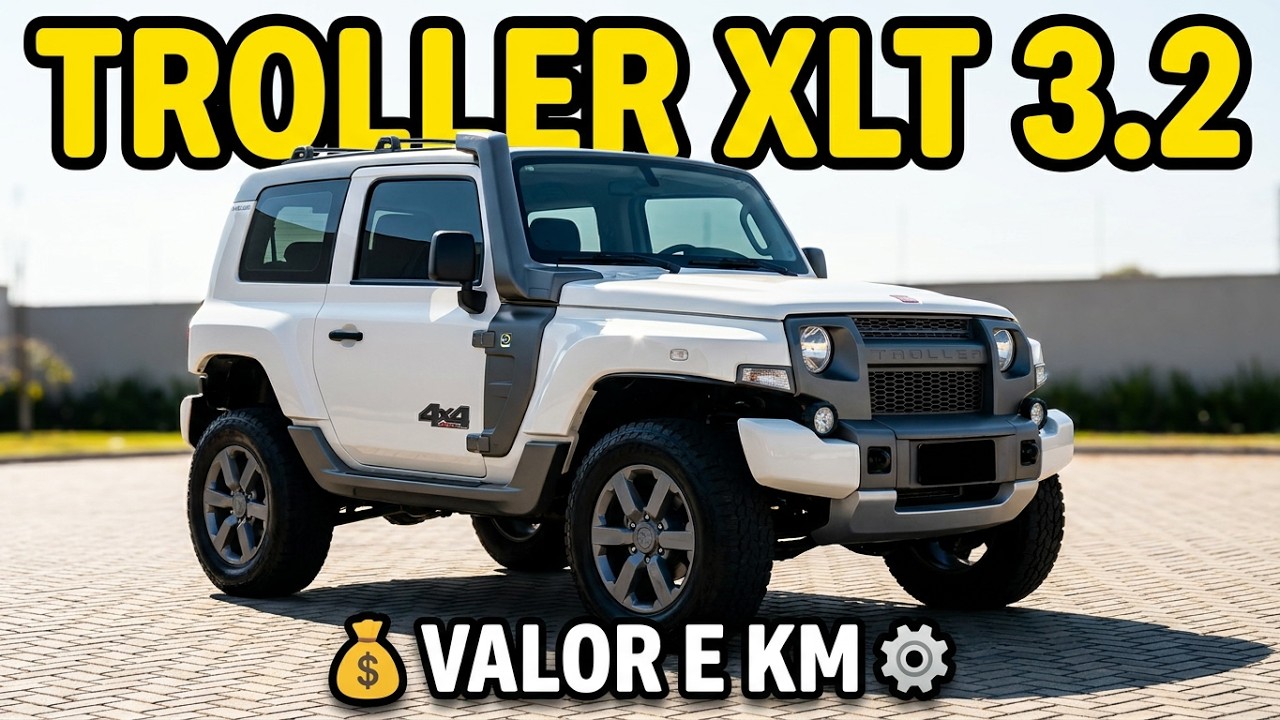 VENDE - SE TROLLER XLT 3.2 TURBO DIESEL 4x4 MANUAL