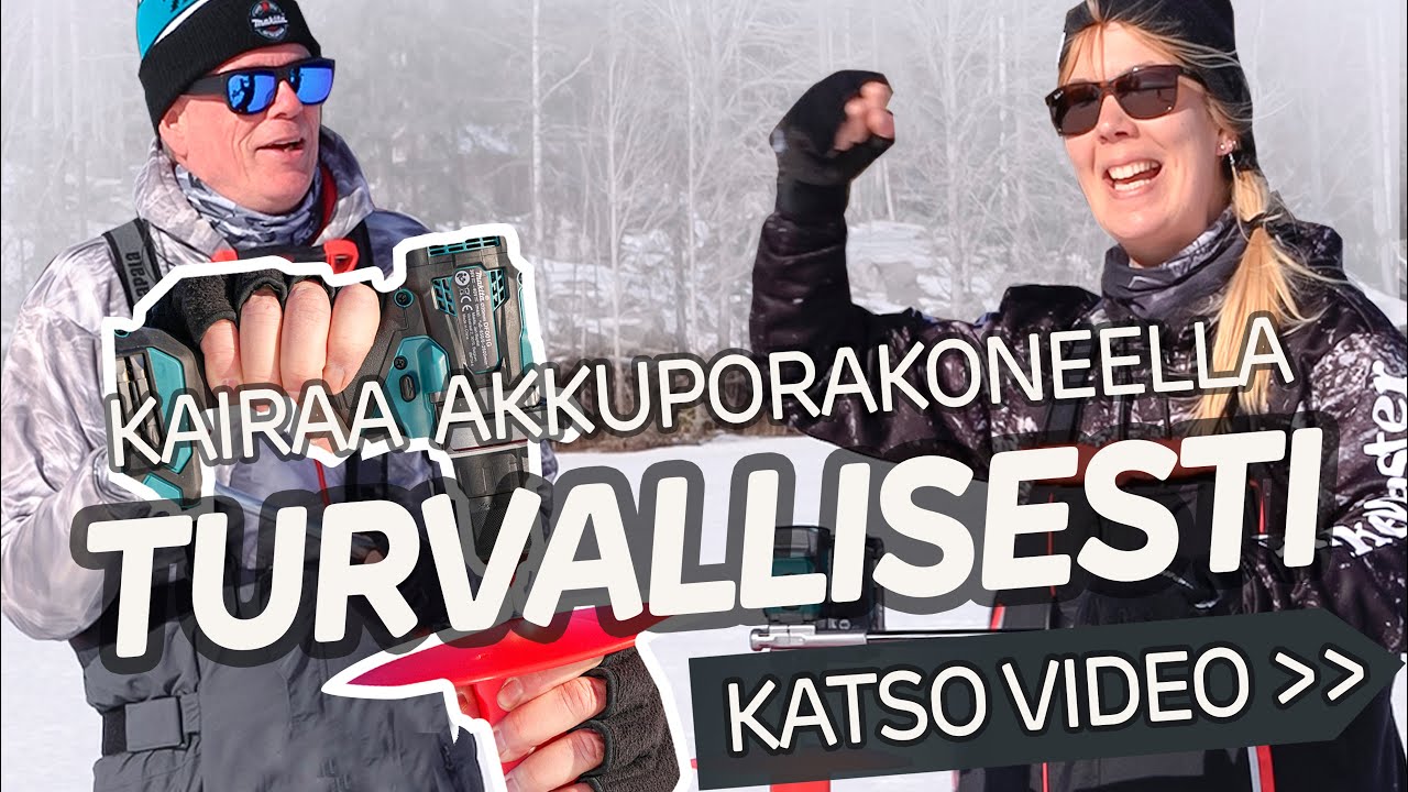 TURVALLISEMPAA AKKUPORAKONEKAIRAUSTA opastus