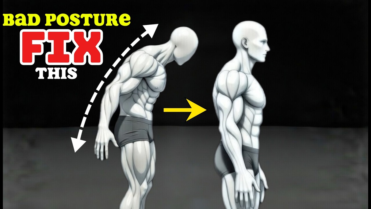 Fix Bad Back Posture Build a Strong Back at Home (No Gym Needed!)