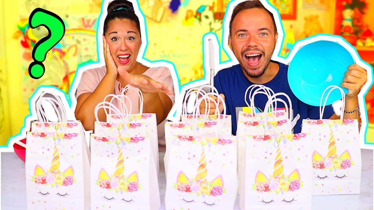 SLIME NON SCEGLIERE la BUSTA UNICORNO SBAGLIATA CHALLENGE