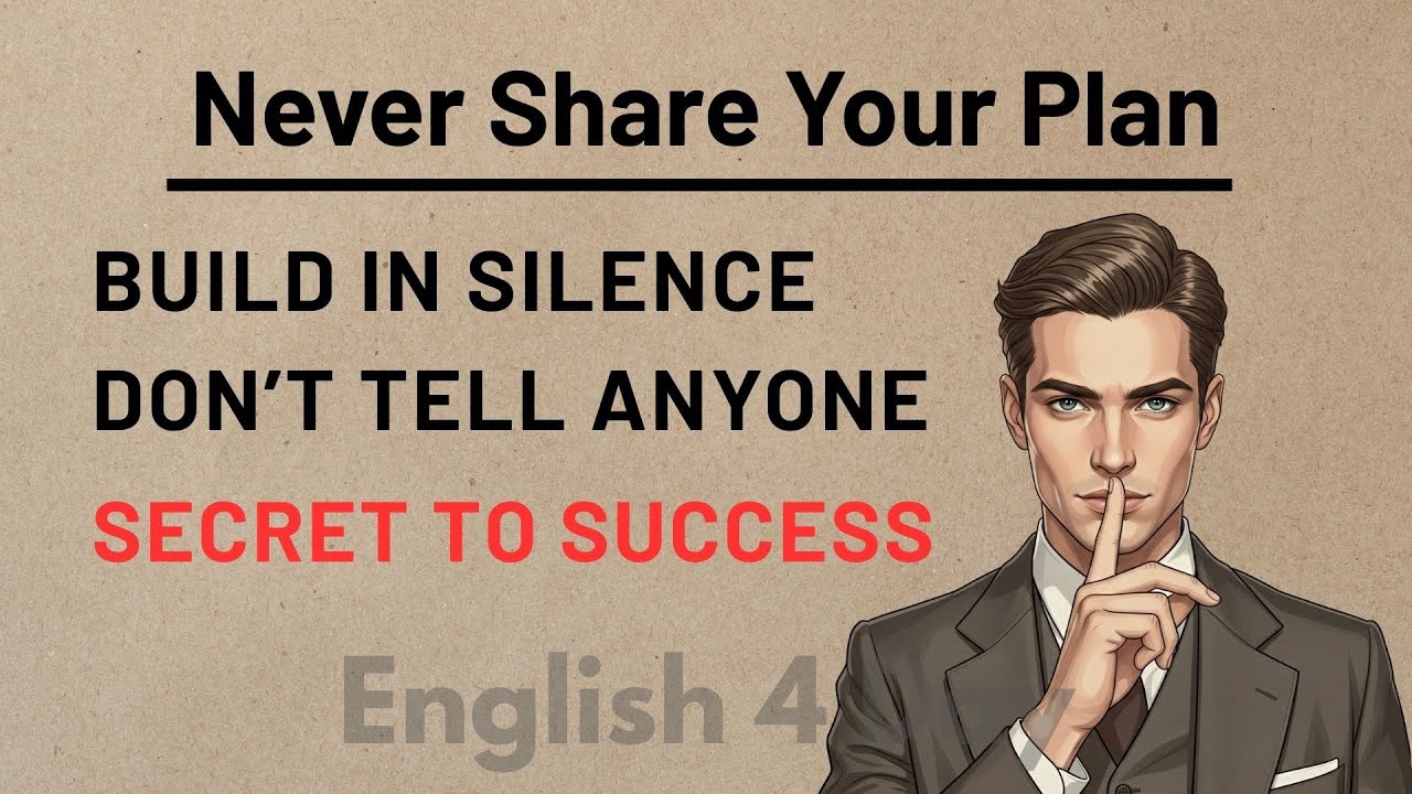 Never Share Your Plans | Easy English Story | Graded Reader