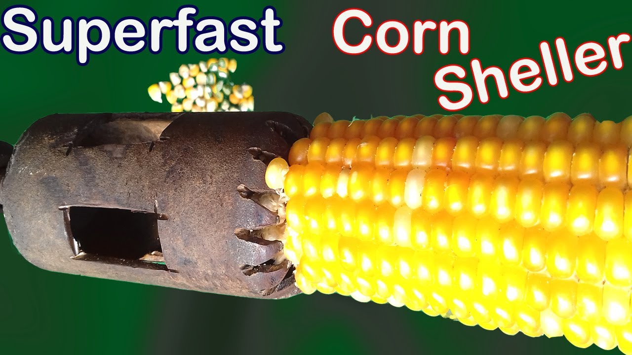 Amazing Corn Sheller 🌽|How To Make Corn Sheller Machine|Easy Homemade Corn Peeling Machine