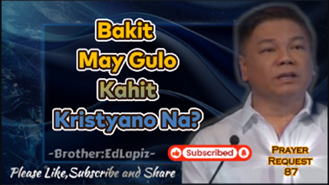 BAKIT MAY GULO KAHIT KRISTYANO NA? / MAGULONG KRISTYANO!