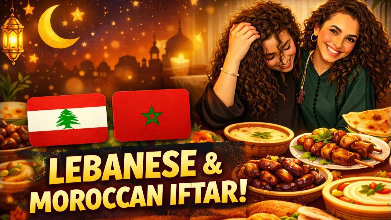 تعرضنا لإفطار لبناني بنكهة مغربية في شيكاغو وكانت الأجواء رمضانيّة🌙 🤩🇱🇧🇲🇦🇺🇸