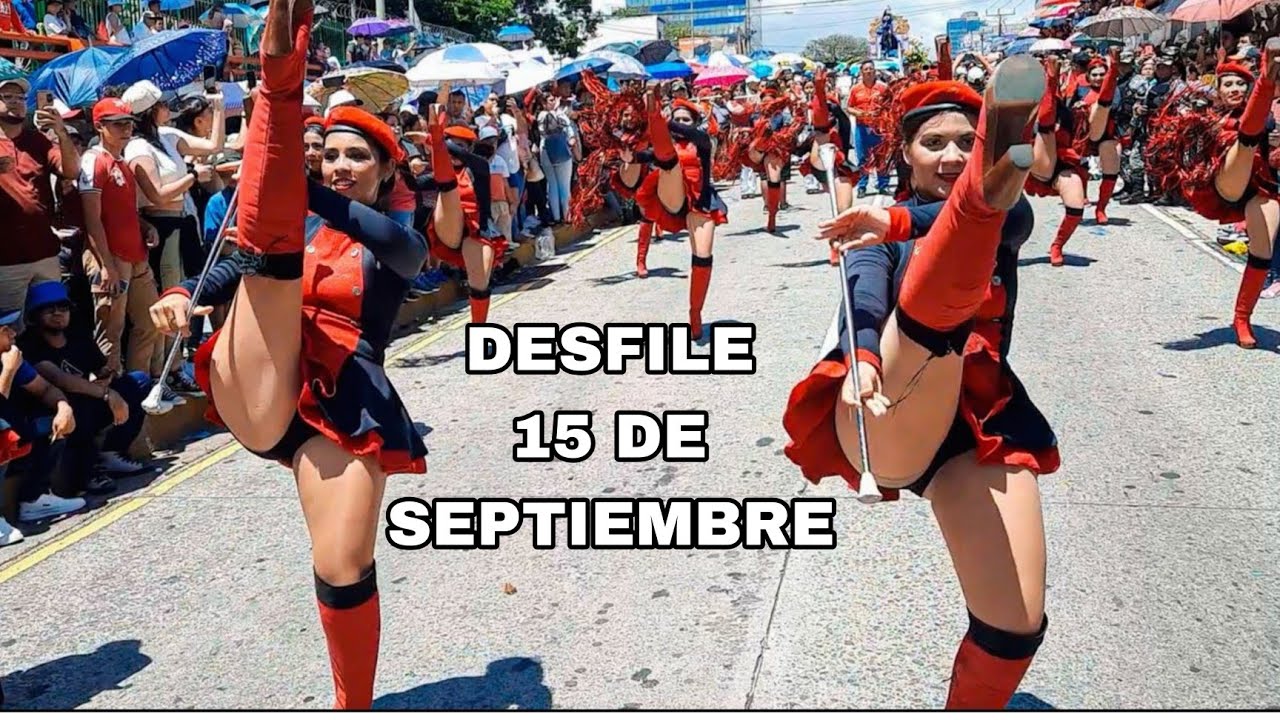 🔴ENVIVO Desfile estudiantil en el día de la independencia de El Salvador