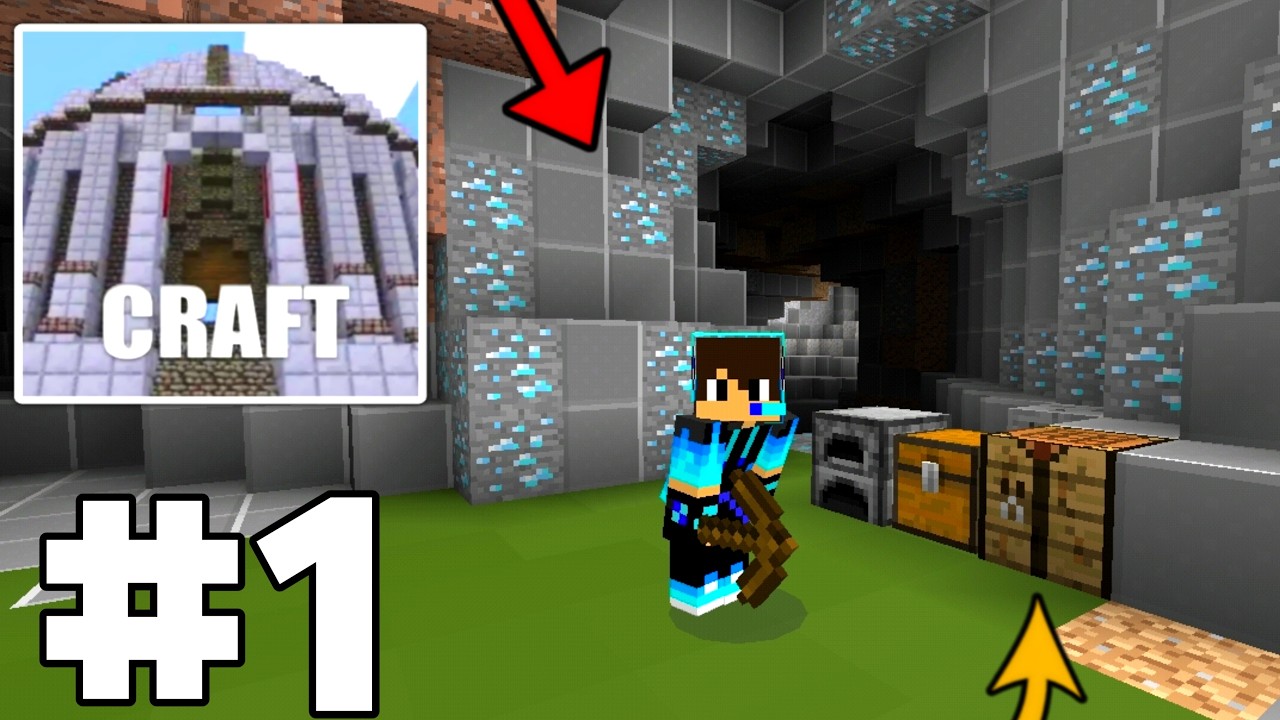 How To Find Diamonds In Minicraft - New Survival Gameplay Walkthrough Episode 1