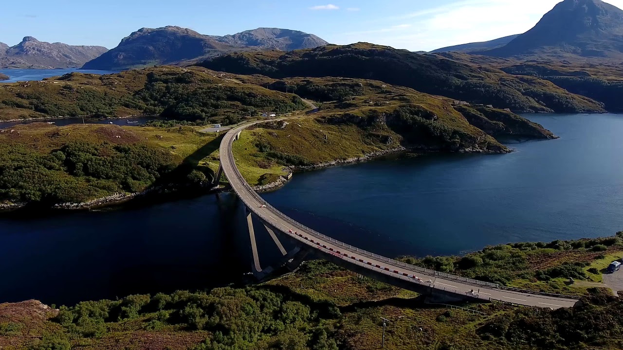Kylesku Bridge and Beyond - 4K