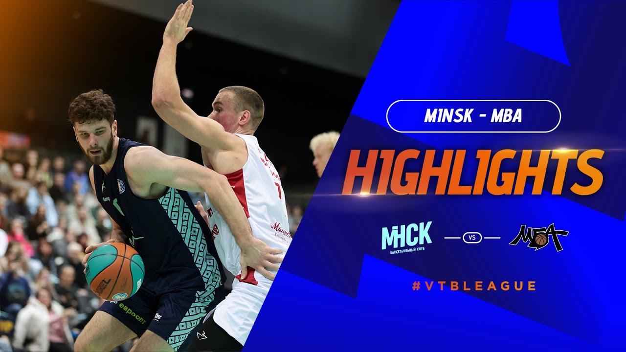 MINSK vs MBA Highlights January, 14 | Season 2023-24