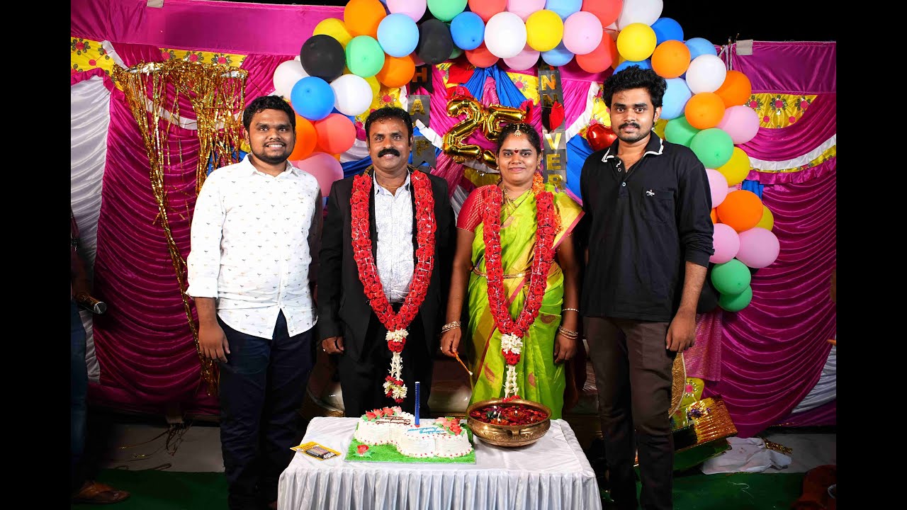 25th wedding anniversary celebrations || Silver jubilee || Padma & Chandra sekhar || Part 1
