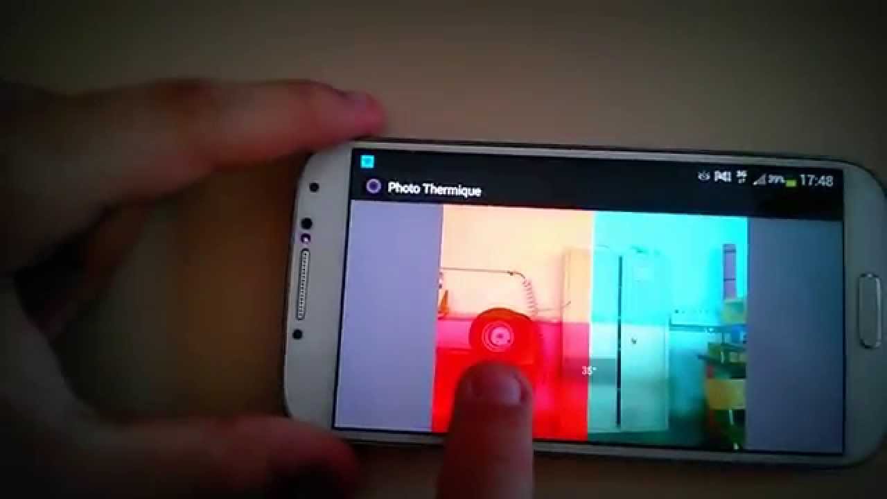 Application android : Photo thermique