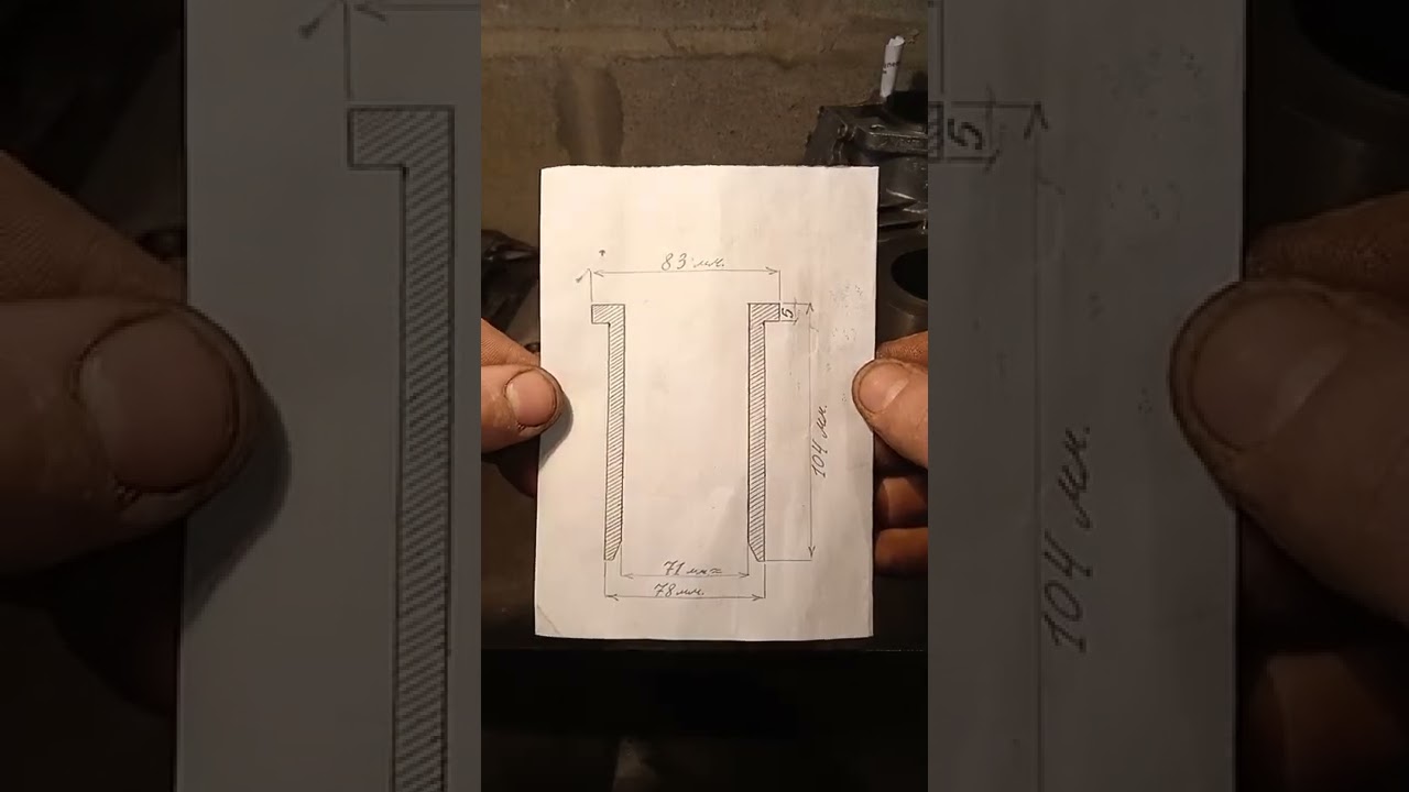 Ремонт цилиндра Kawasaki KL250 super sherpa