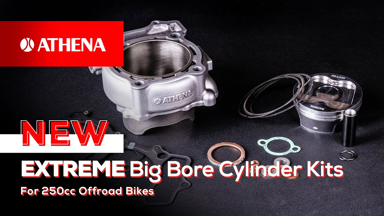 🔥 ATHENA NEW EXTREME Big Bore Cylinder Kits for 250cc dirt bikes 🔥