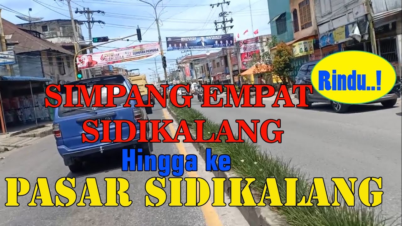 SIMPANG EMPAT SIDIKALANG ▍ PASAR SIDIKALANG