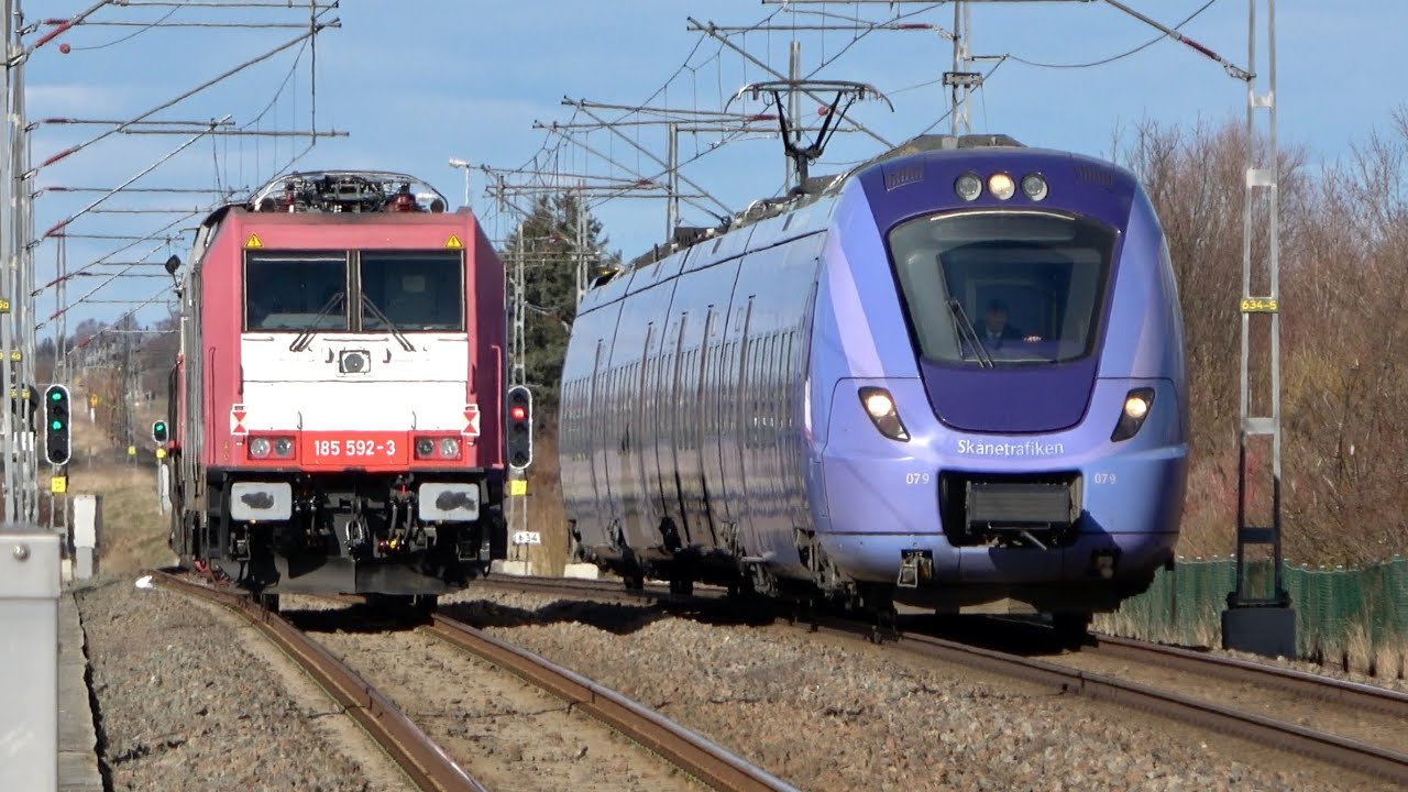 Svensk vår på spår del 22 - Tåg i Västra Ingelstad