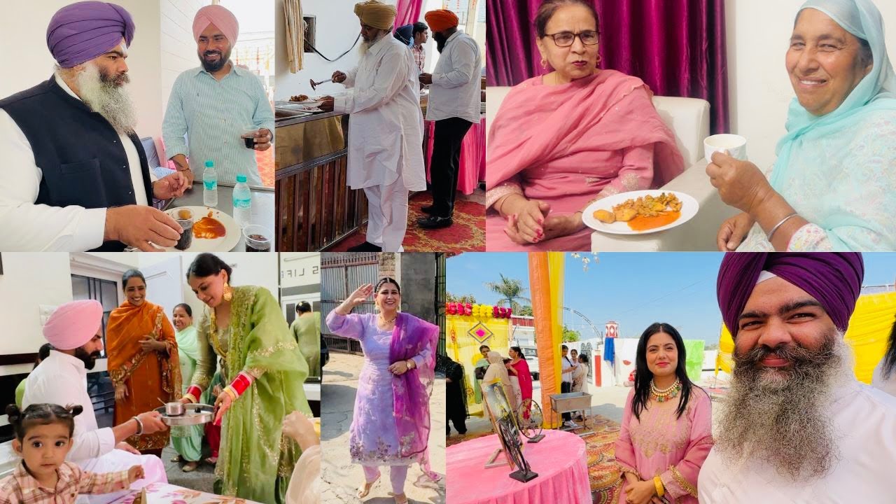 PEHLI ROTI SOHRE GHAR | BRIDE & GROOM FAMILY DIAN MILNIYAN | INDER DE LAGEA TEEKA | INDER & KIRAT