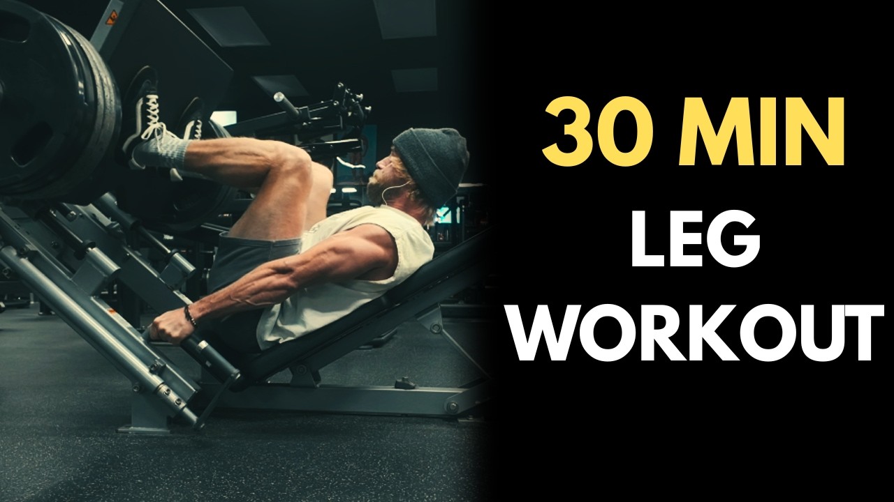 30 Minute Leg Workout To Get Jacked