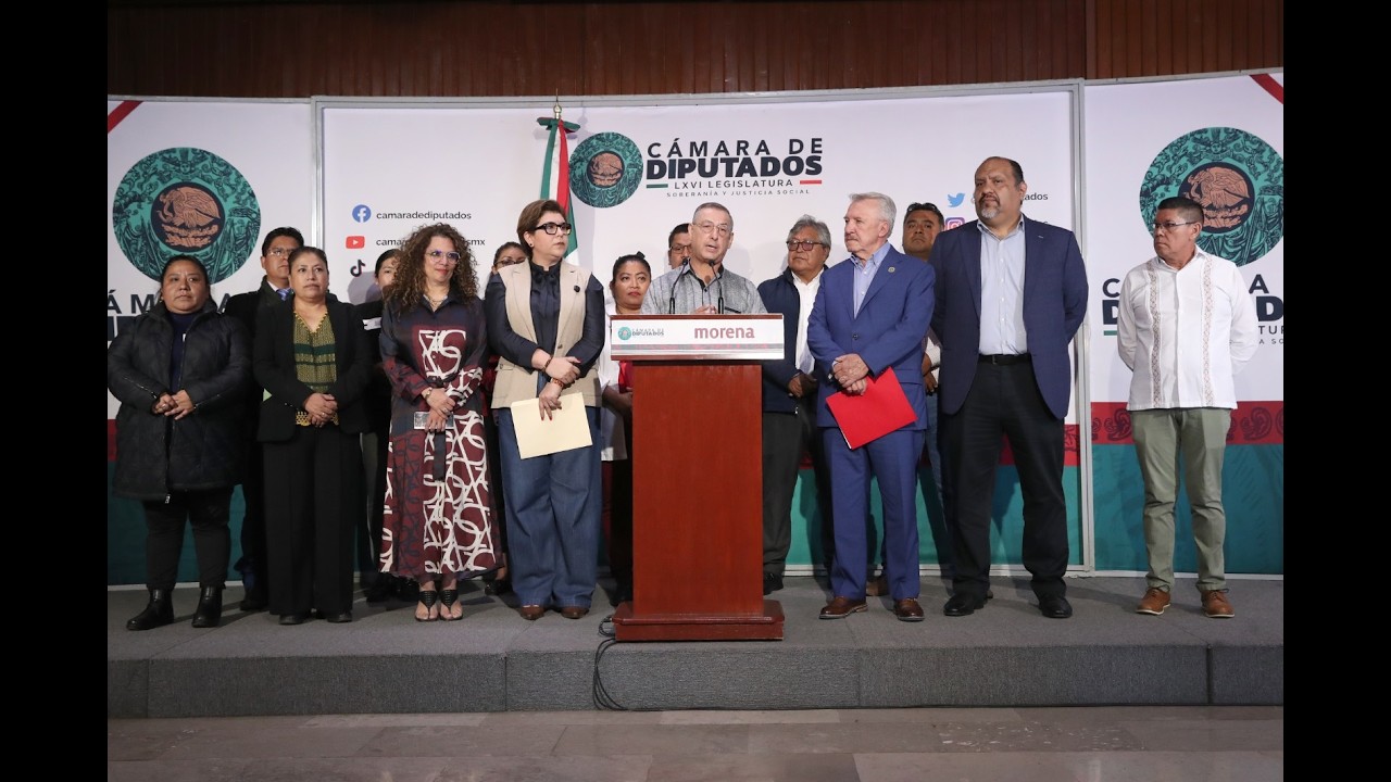 EN VIVO / Conferencia de prensa del Dip. Pedro Mario Zenteno Santaella (MORENA)