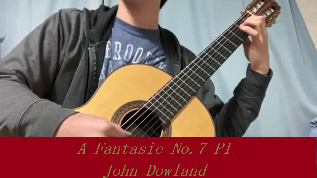 A Fantasie No.7 P1/John Dowland(ファンタジー第7番P1/J.ダウランド)
