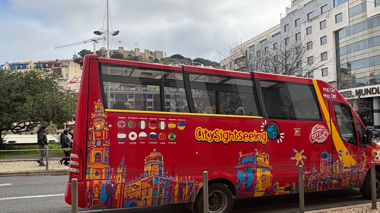 Portugal 118 Lisbon - Bus riding｜no.708｜from Alameda Park｜to Martin Moniz